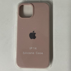 CAPA ROZA GIZ IPHONE 14 SILICONE CASE