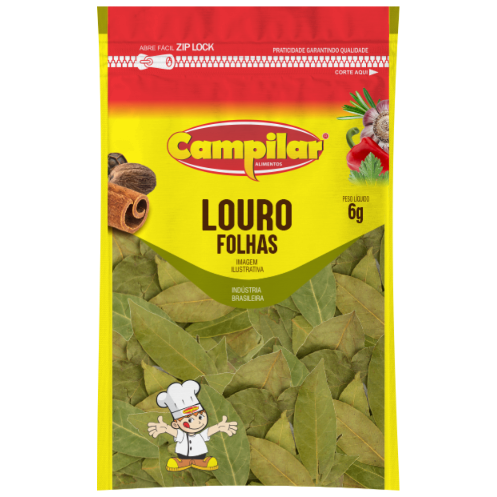 LOURO EM FOLHA CAMPILAR 10G