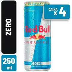 Energético Red Bull Sugar Free Lata 250ml  