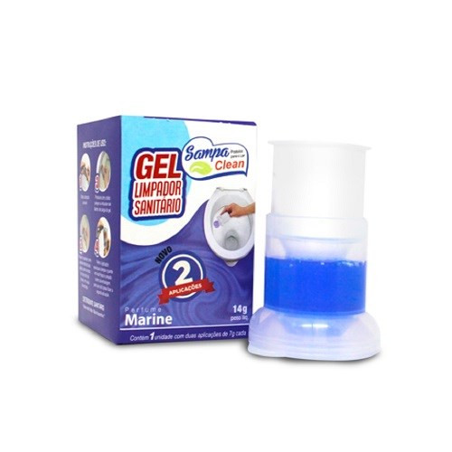 GEL ADESIVO P/ SANITARIO SAMPA CLEAN MARINE