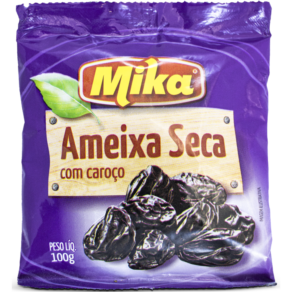AMEIXA SECA MIKA C/ CAROÇO SC100G