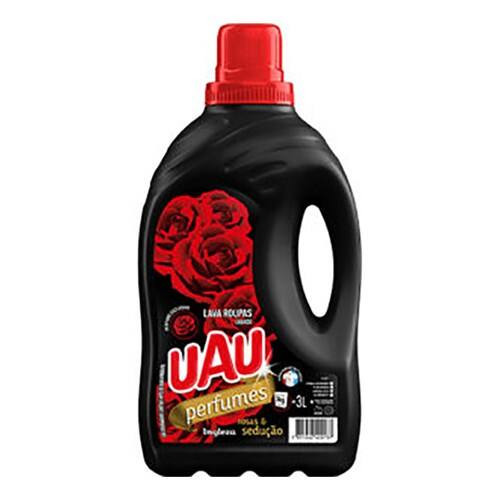 Sabão Líquido Uau Rosas e Sedução 3 Litros