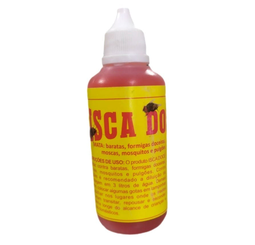 ISCA DOCE 100ML MATA: BARATAS, MOSCAS, FORMIGAS...