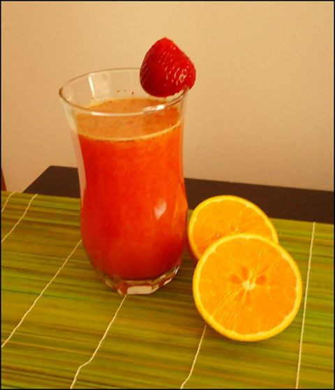 LARANJA COM MORANGO 300ml