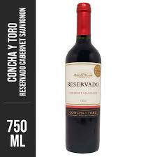 Vinho Tinto Chileno Reservado Cabernet Sauvignon (Concha Y Toro) 750ml
