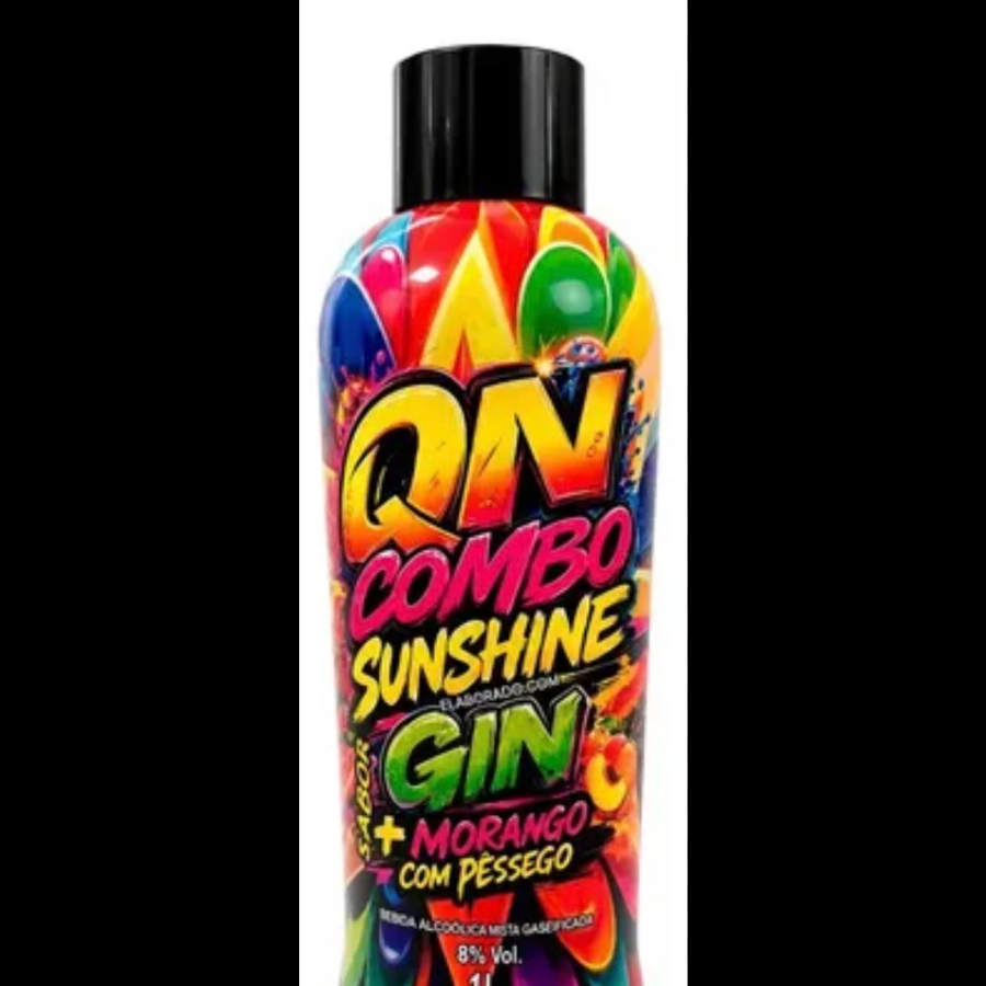 QN COMBO GIN MORANGO E PESSEGO