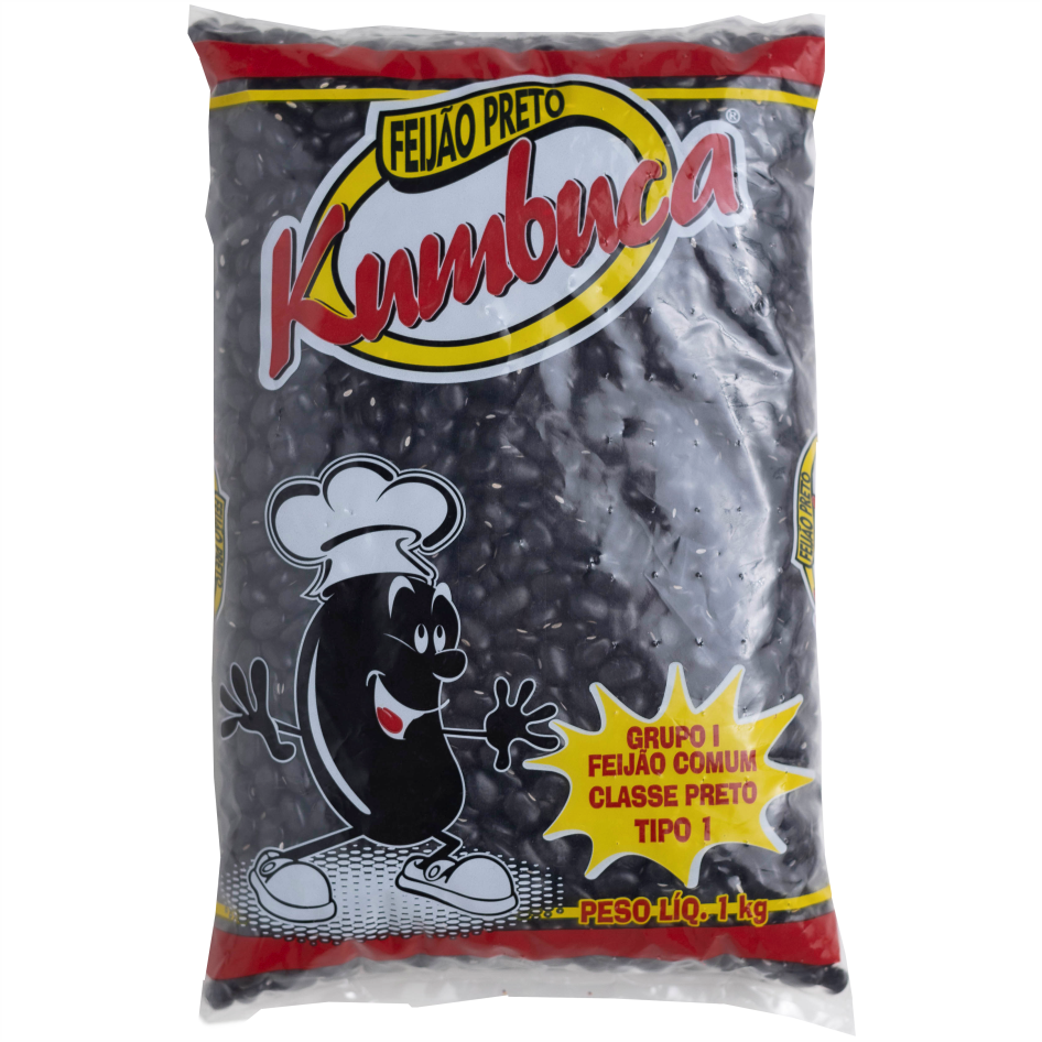 FEIJAO PRETO KUMBUCA "T1" 1KG