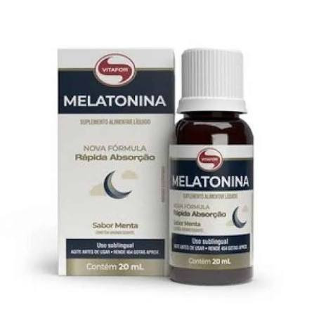 Melatonina Gotas Frasco 20ml Vitafor
