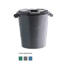 CESTO REDONDO PLASMONT C/TAMPA 30L