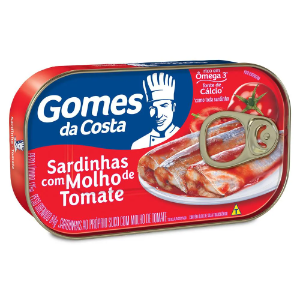 SARDINHA GOMES DA COSTA 125G TOMATE