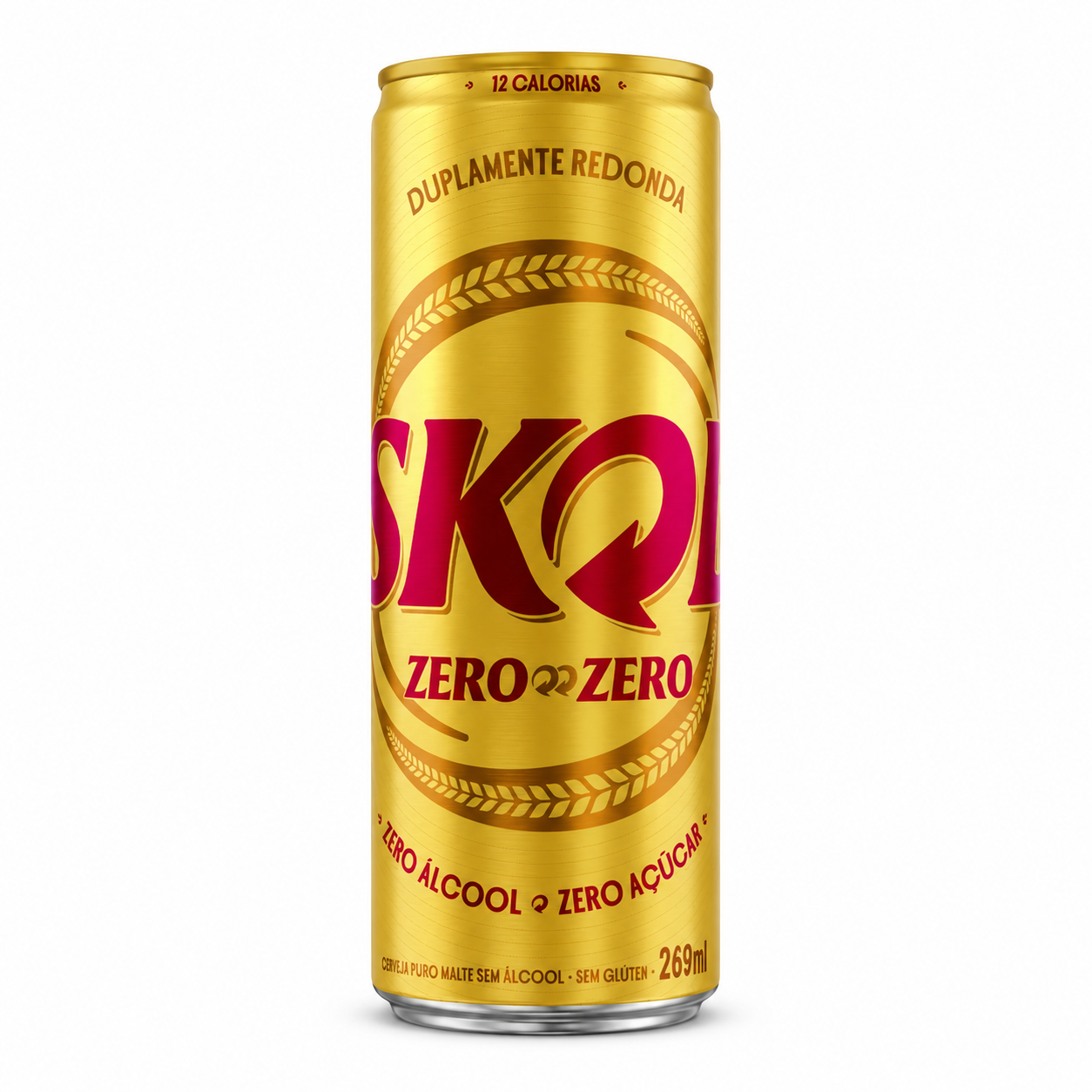 CERVEJA SKOL 0.0% ALCOOL LT269ML