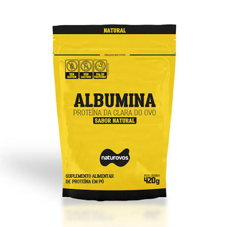 Albumina Natural Naturovos Sc 420g