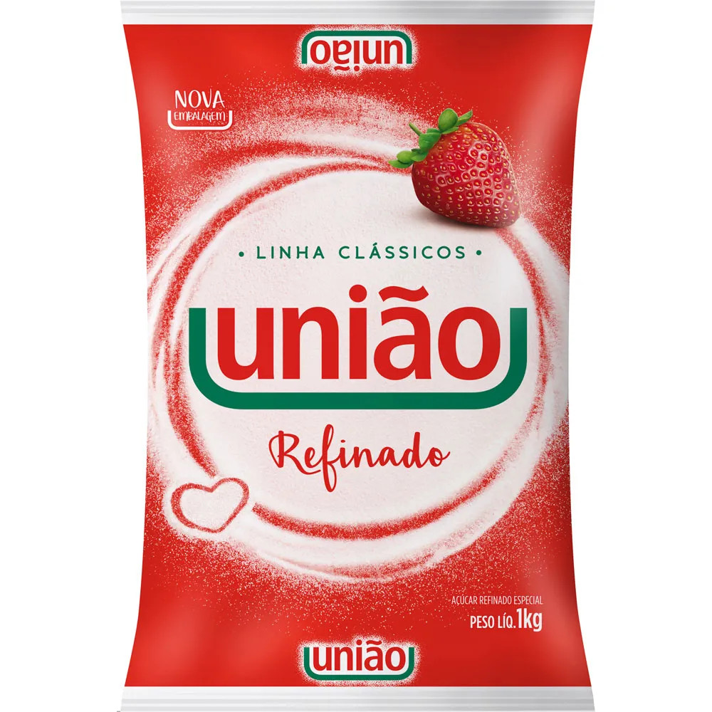 Açucar refinado união 1 kg