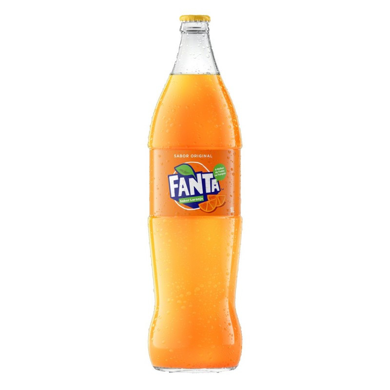 REFRIGERANTE FANTA LS 1L RETORNAVEL+VASILHAME