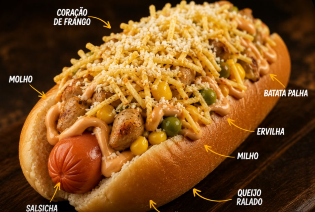 Hot Dog de Coração