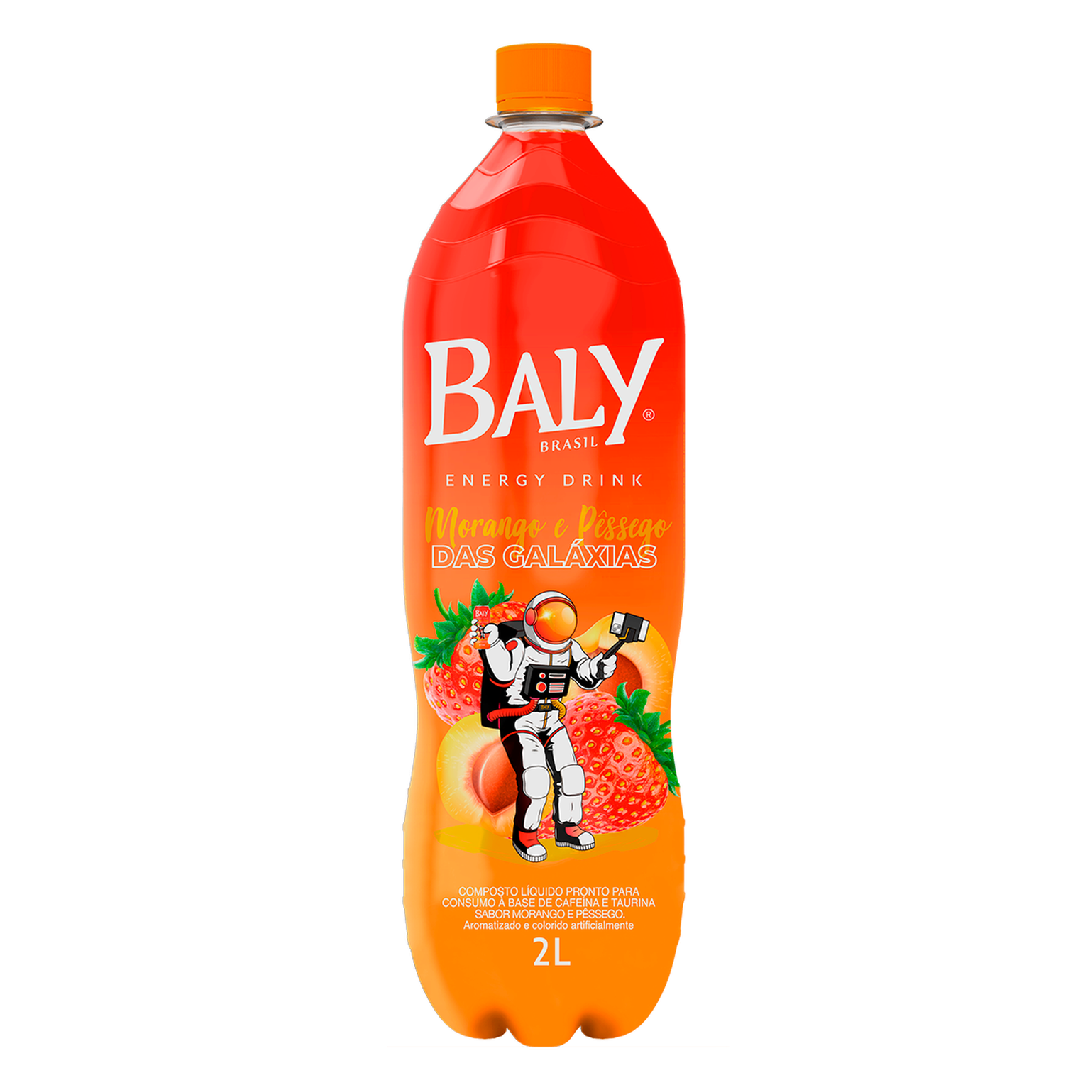 BALY MORANGO E PESSEGO 2LT