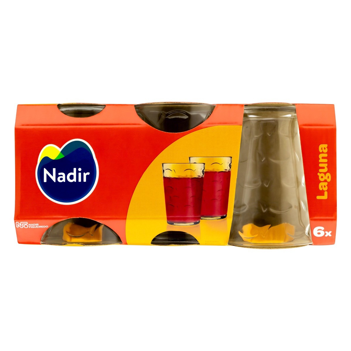 JOGO COPO LAGUNA NADIR VD280ML C/6UN