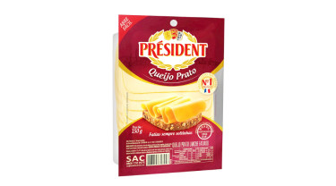 Queijo prato President 150g