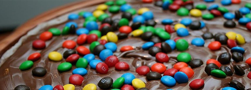 PIZZA M&Ms