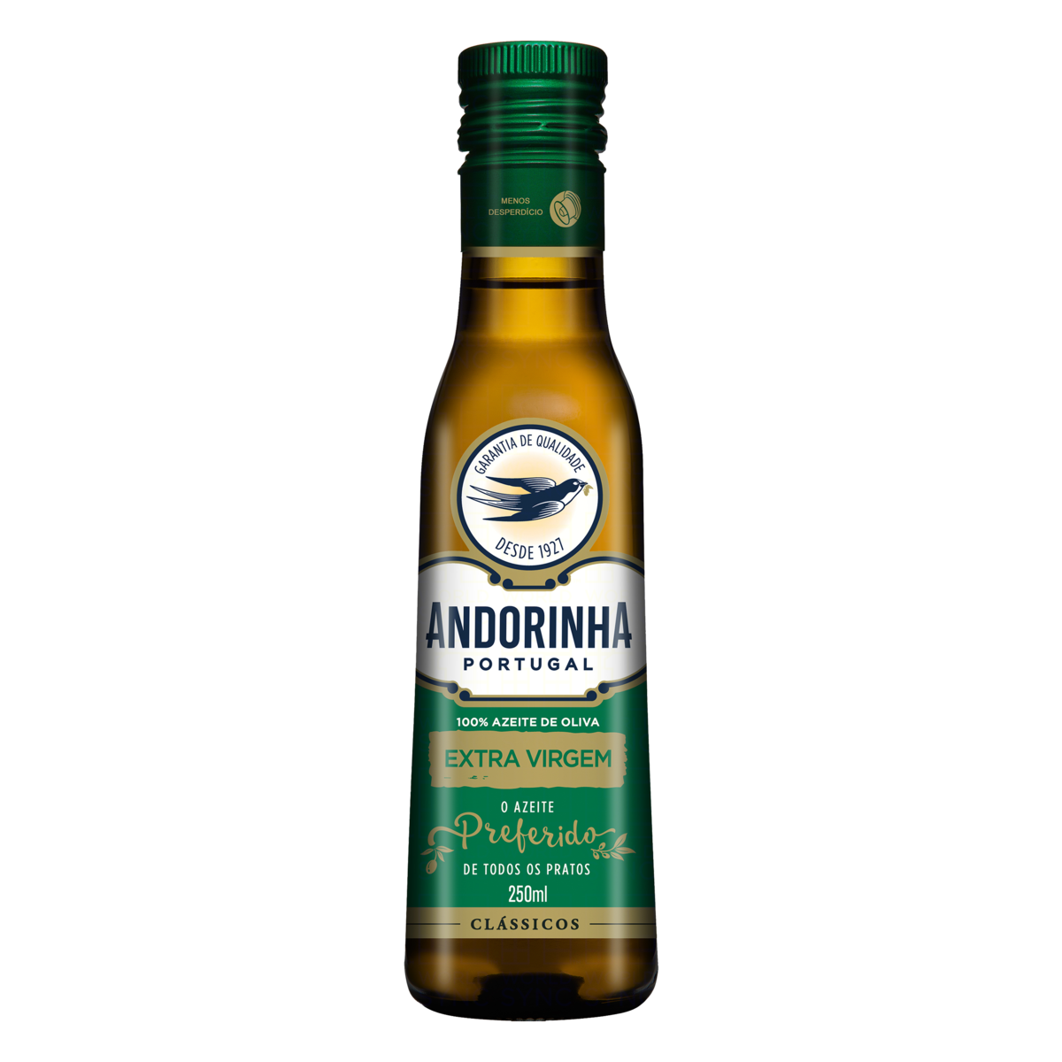 AZEITE DE OLIVA ANDORINHA EXTRA VIRGEM VD250ML¬