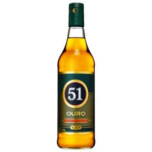 CACHAÇA 51 OURO 965ML