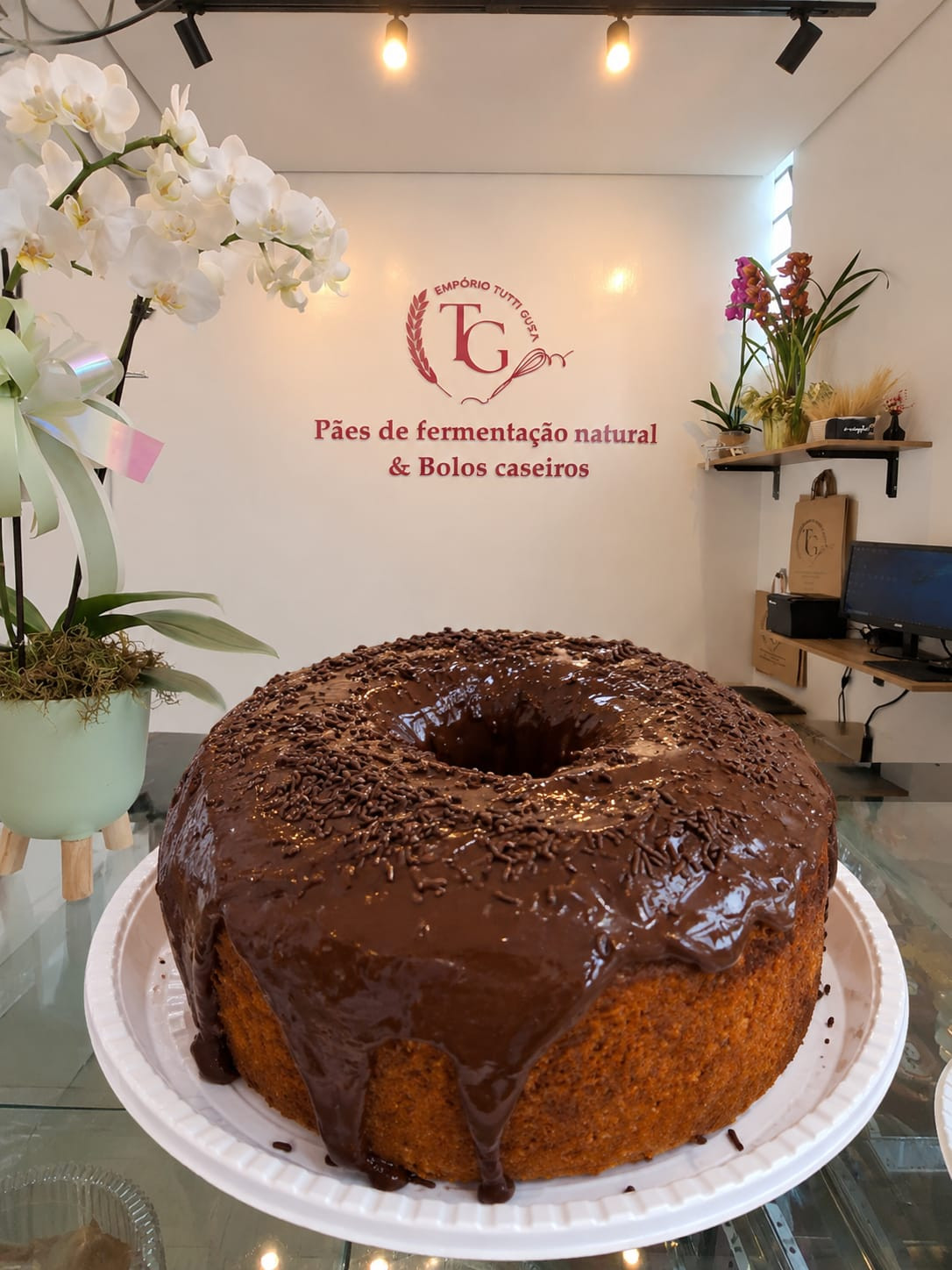 BOLO DE CENOURA 1KG
