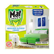 Inseticida Mat Inset 45 noites aparelho +refil