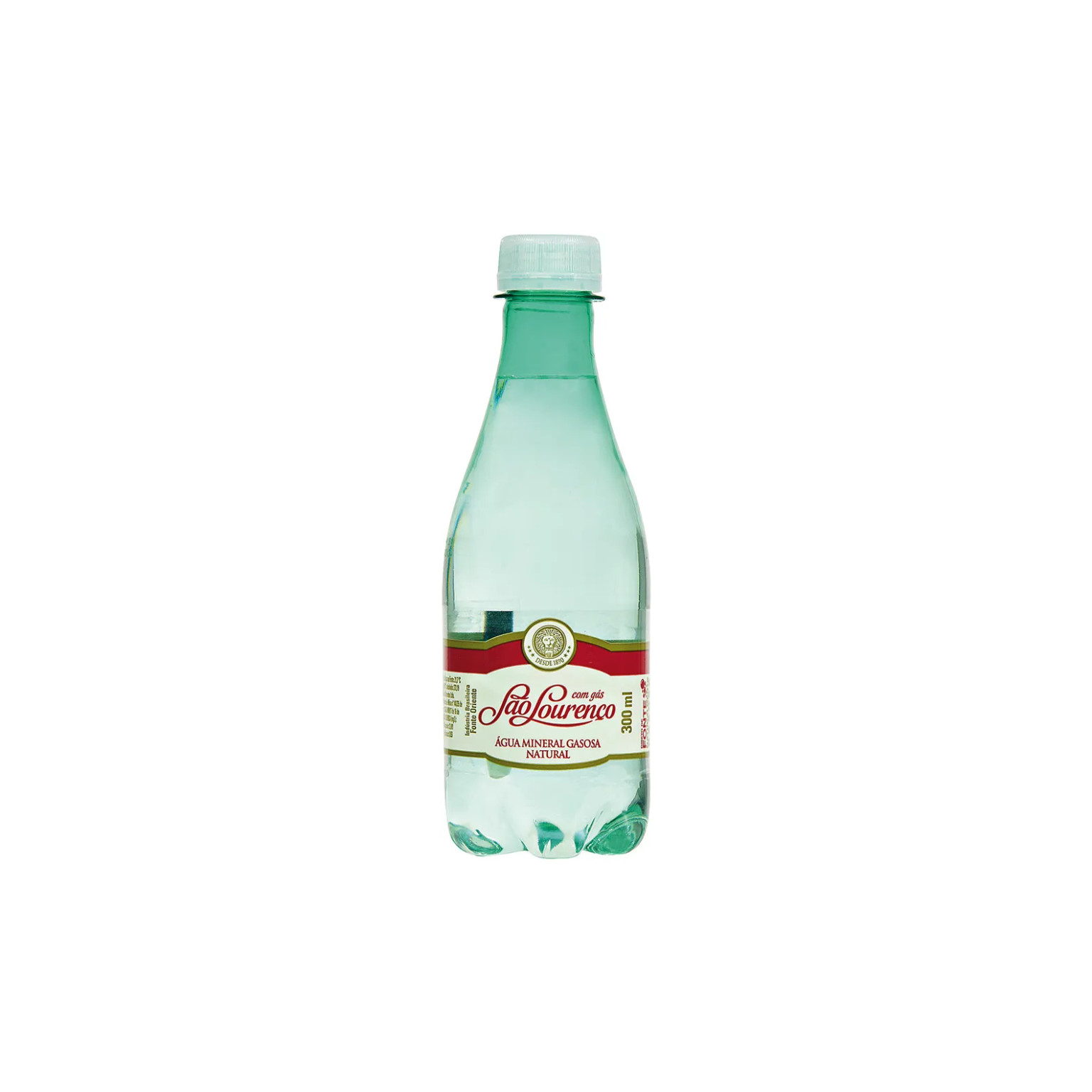 Agua Mineral Gasosa Natural (São Lourenço) 300ml