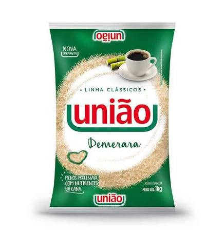 AÇUCAR DEMERARA UNIAO 1KG