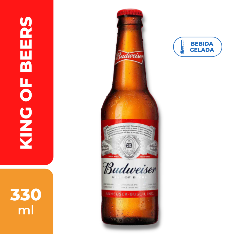 Cerveja Budweiser 330ml