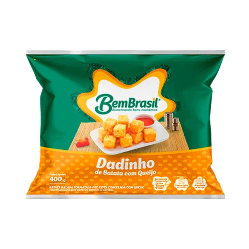 DADINHO BATATA BEM BRASIL C/ QUEIJO 400G