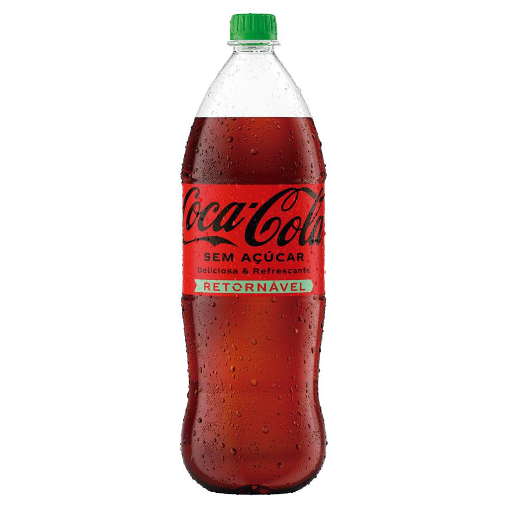 REFRI COCA-COLA ORIGINAL S/AÇUCAR 2LT RETORNAVEL