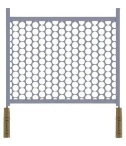 GRELHA MOEDA GALVANIZADA 50X40