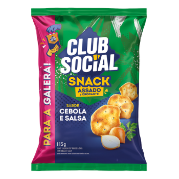 BISC CLUB SOCIAL SNACK CEBOLA E SALSA 115G