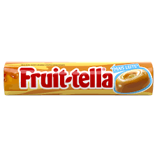 Bala Dura Fruittella Swirl Caramelo com Baunilha e Leite Condensado 41g