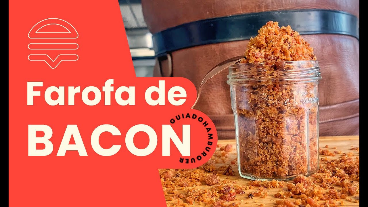 Farofa  de bacon