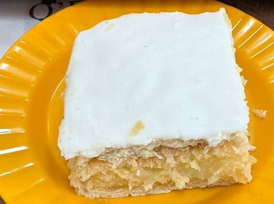 Mil folhas tradicional de creme