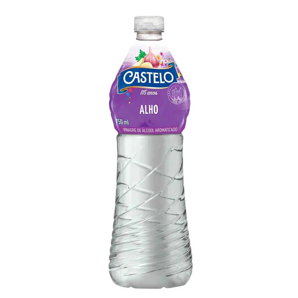 VINAGRE CASTELO ALHO 750ML