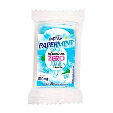 PAPERMINT HORTELA ZERO AÇUCAR 600MG