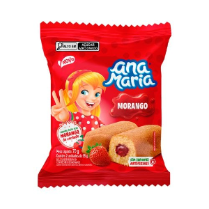 BOLO ANA MARIA SABOR MORANGO 70G