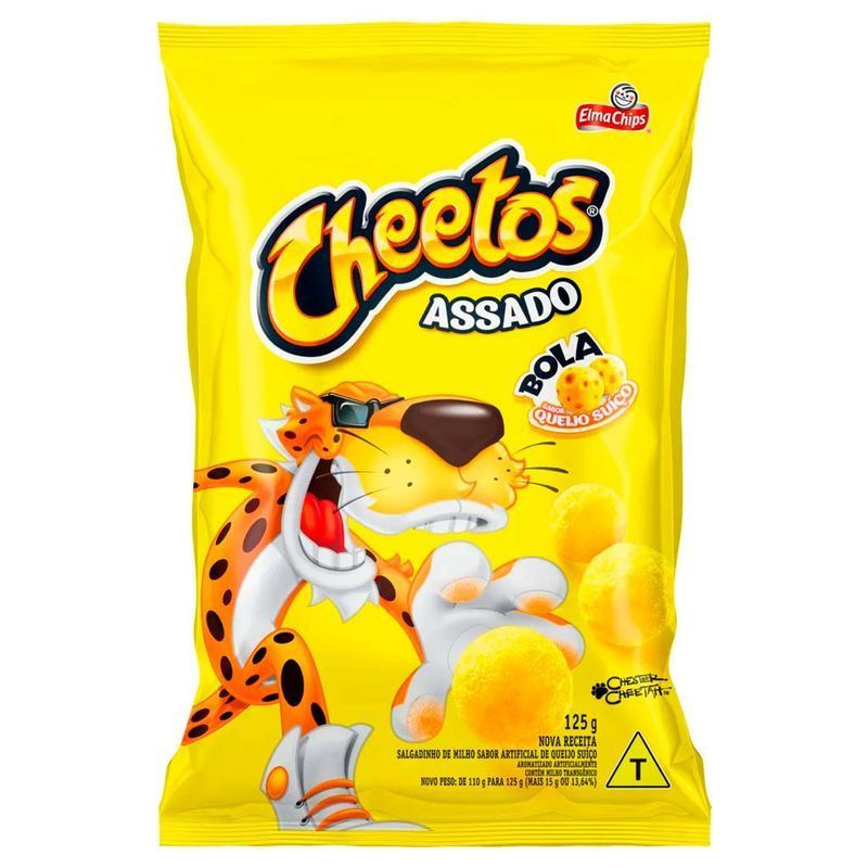 SALGADO CHEETOS BOLA QUEIJO 125G