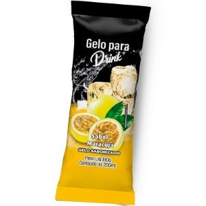GELO MARACUJA SABORIZADO