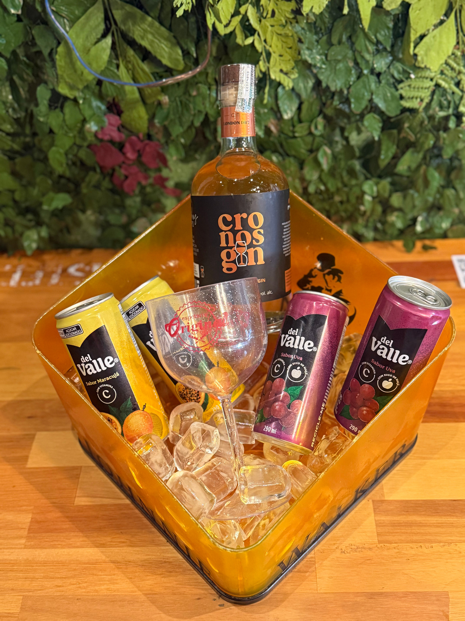 GIN CRONOS SUCO COMBO
