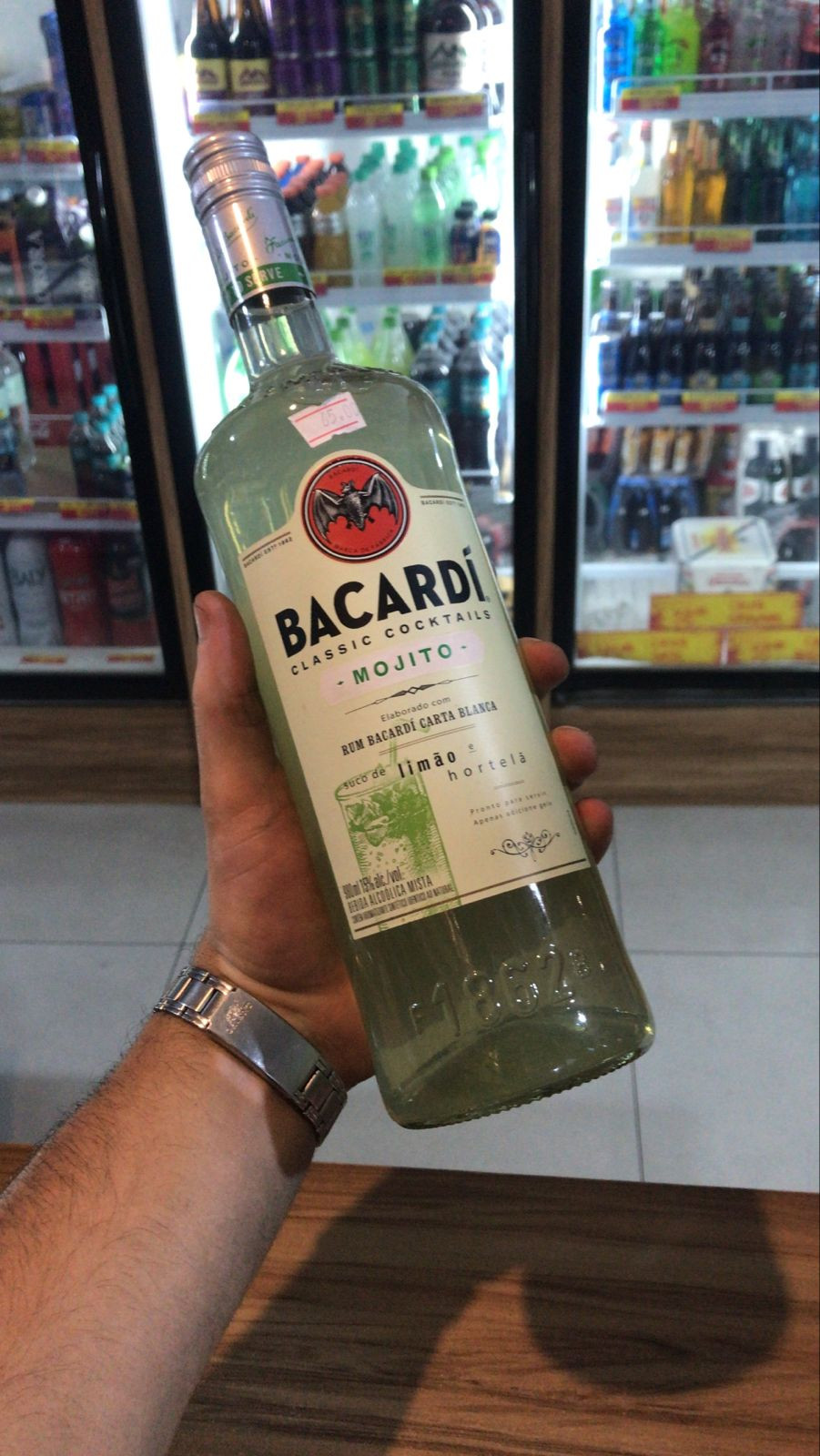 RUM BACARDI MOJITO 980ML