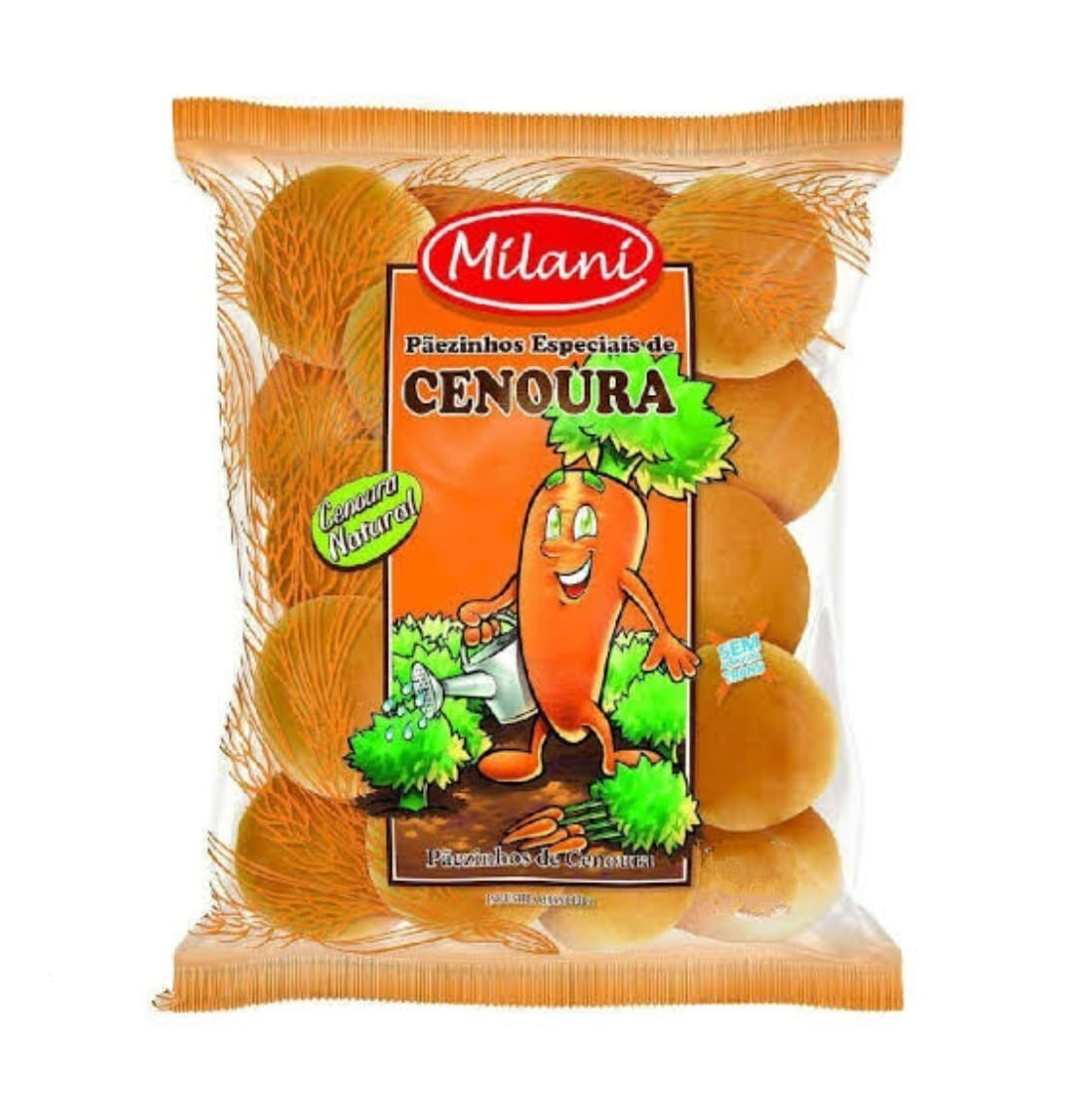 PÃO DE CENOURA MILANI 250G