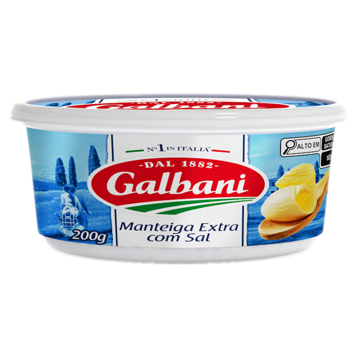 Manteiga Galbani Pote C/Sal 200g