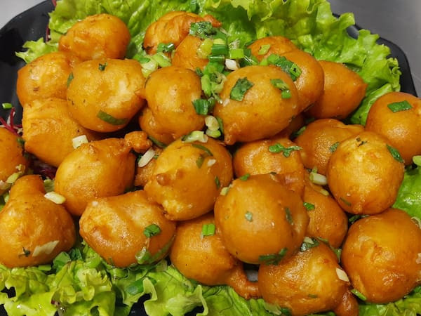 Frango empanado