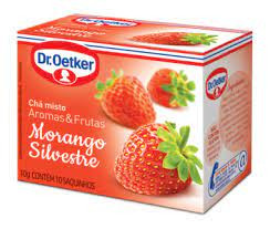 Chá Dr. Oetker Morango Silvestre c/ 10un