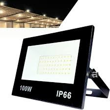 Refletor Led 100W IP67  Branco frio Bivolt Externo