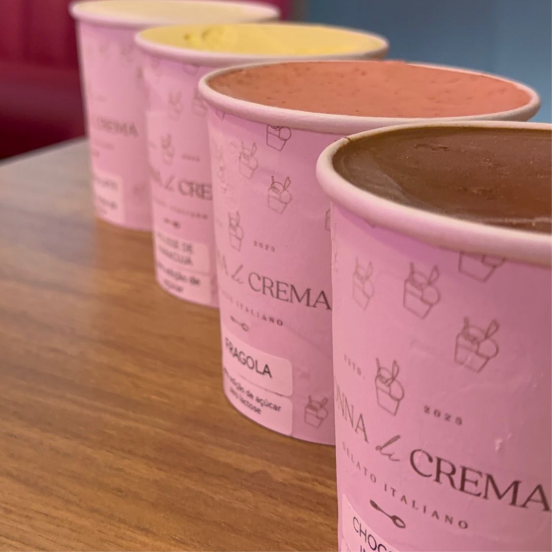 GELATOS LINHA ZERO ADIÇÃO DE AÇÚCAR